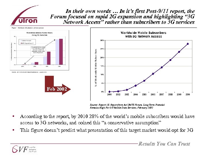 In their own words … In it’s first Post-9/11 report, the Forum focused on