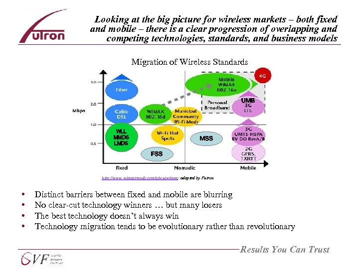 Looking at the big picture for wireless markets – both fixed and mobile –