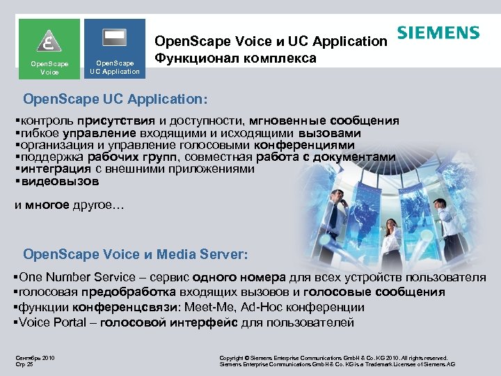 Open. Scape Voice Open. Scape UC Application Open. Scape Voice и UC Application Функционал