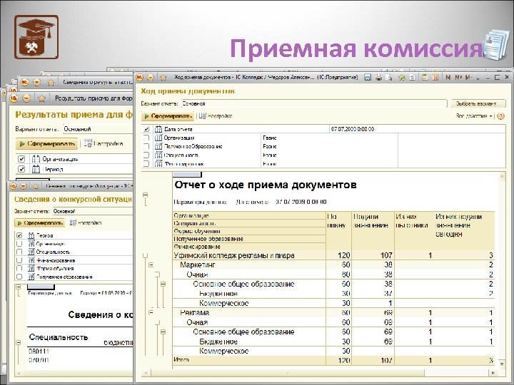 Товары на комиссии в 1с. 1с приемная комиссия. 1с колледж приемная комиссия. Приемная комиссия программа. 1с: колледж возможности.