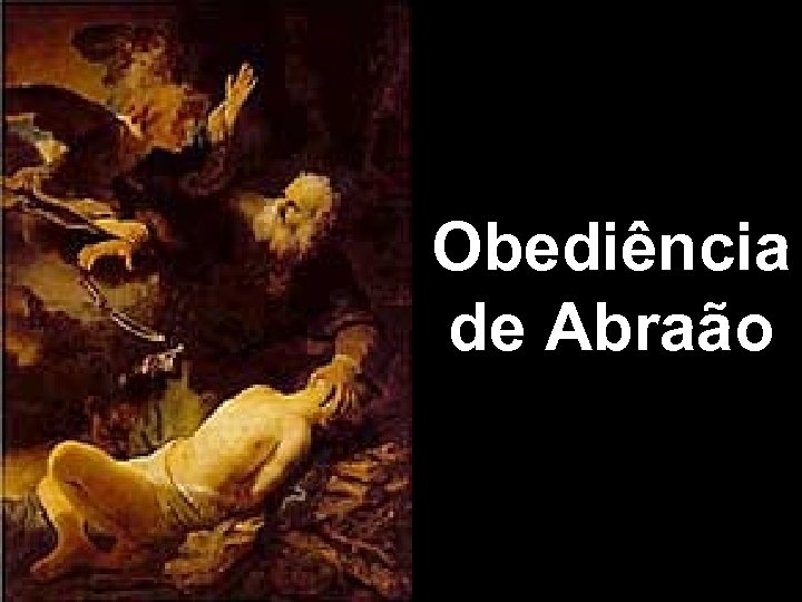Obediência de Abraão 