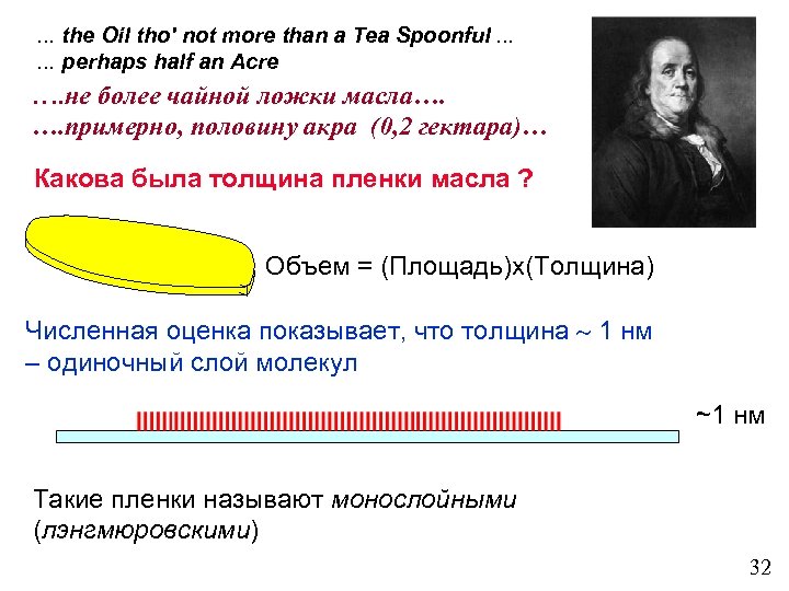 . . . the Oil tho' not more than a Tea Spoonful. . .