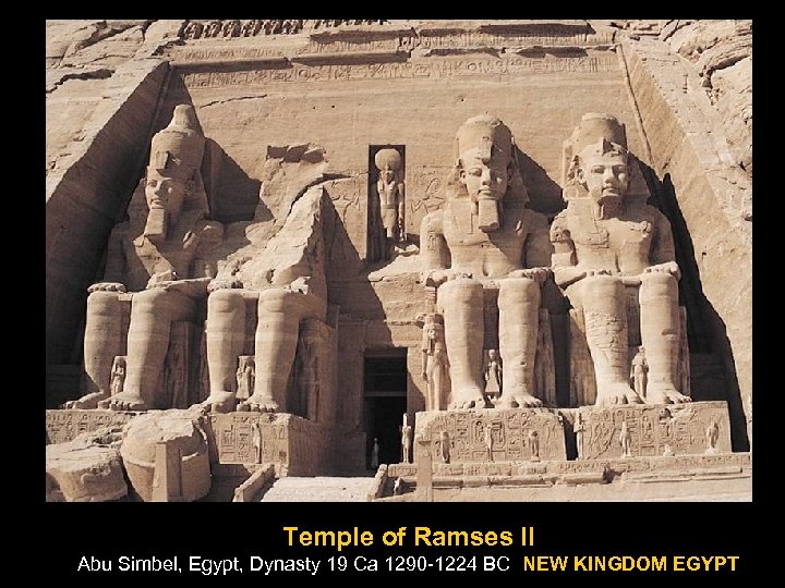 Temple of Ramses II Abu Simbel, Egypt, Dynasty 19 Ca 1290 -1224 BC NEW