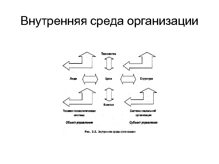 Внутренняя среда организации 
