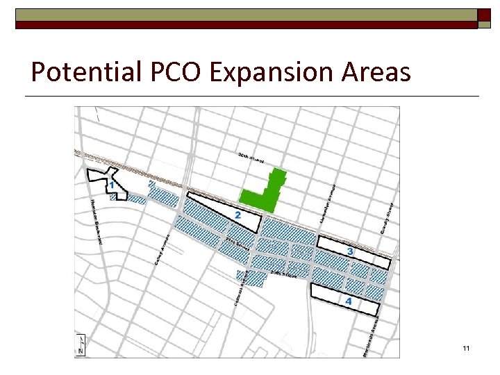 Potential PCO Expansion Areas 11 