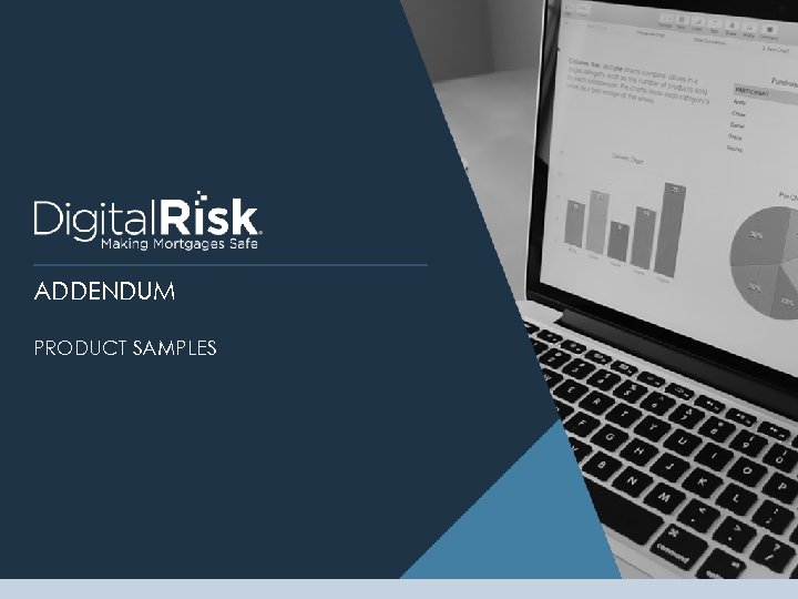 ADDENDUM PRODUCT SAMPLES 11 Copyright 2017 Digital Risk, LLC| Confidential and Proprietary DR 160325
