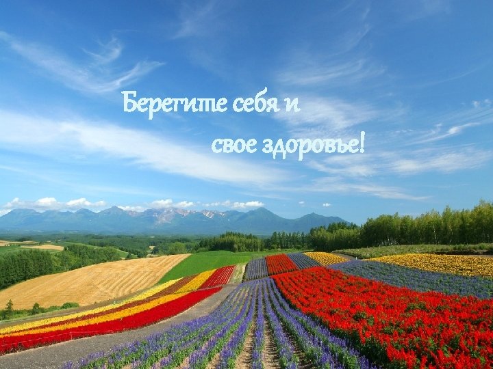 Берегите себя и свое здоровье! 