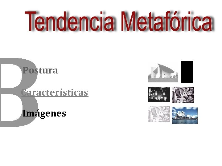 B Postura Características Imágenes 