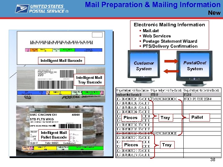 Mail Preparation & Mailing Information New Electronic Mailing Information § Mail. dat § Web
