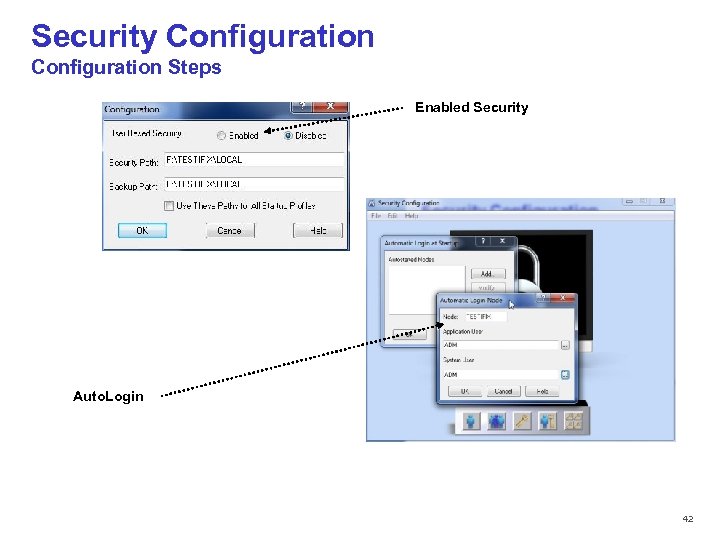 Security Configuration Steps Enabled Security Auto. Login © 2012 PT. Tiara Prima Solusi All