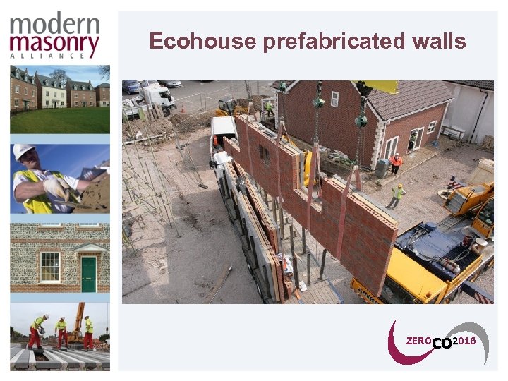 Ecohouse prefabricated walls ZEROCO 2016 CO 