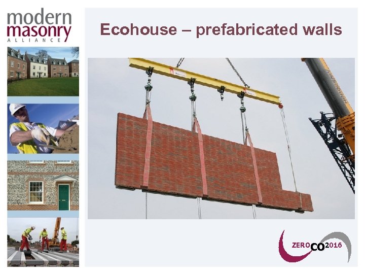 Ecohouse – prefabricated walls ZEROCO 2016 CO 