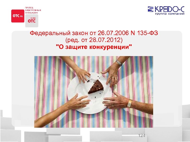 Федеральный закон от 26. 07. 2006 N 135 -ФЗ (ред. от 28. 07. 2012)