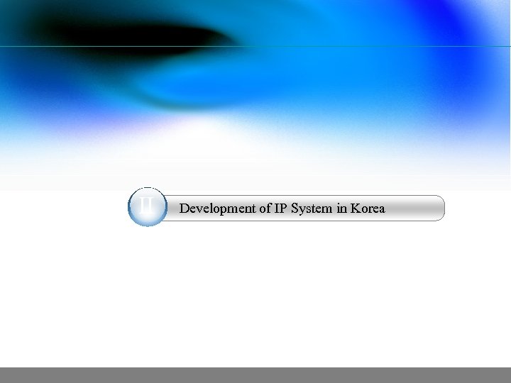 Ⅱ Development of IP System in Korea 