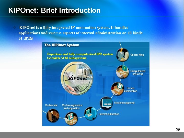 KIPOnet: Brief Introduction v KIPOnet is a fully integrated IP automation system. It handles