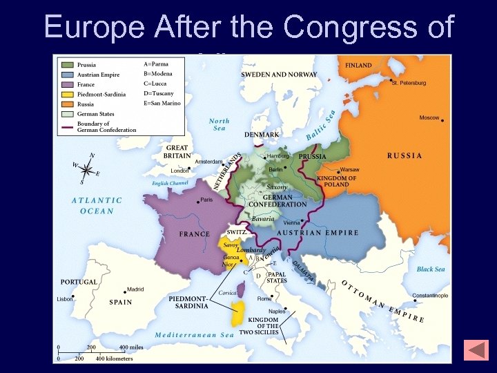 Europe After the Congress of Vienna 