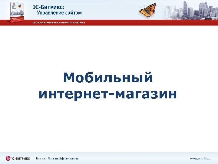 Мобильный интернет-магазин 