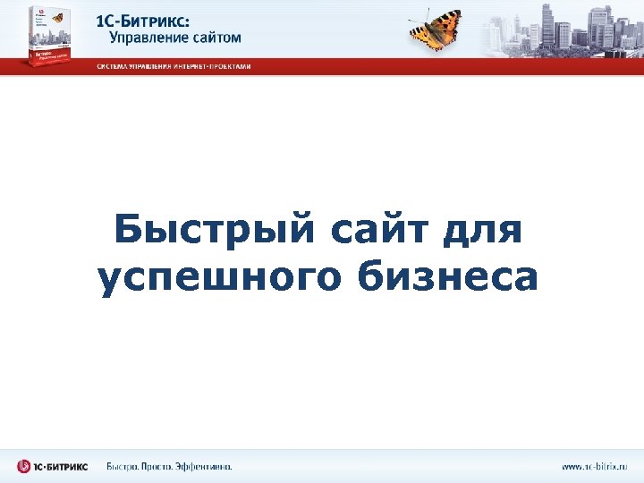 Быстрый сайт для успешного бизнеса 