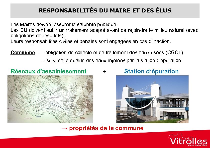RESPONSABILITÉS DU MAIRE ET DES ÉLUS Les Maires doivent assurer la salubrité publique. Les