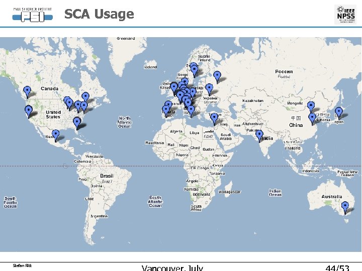 SCA Usage Stefan Ritt 