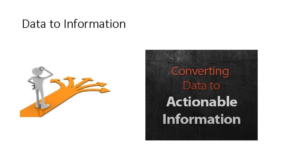 Data to Information 