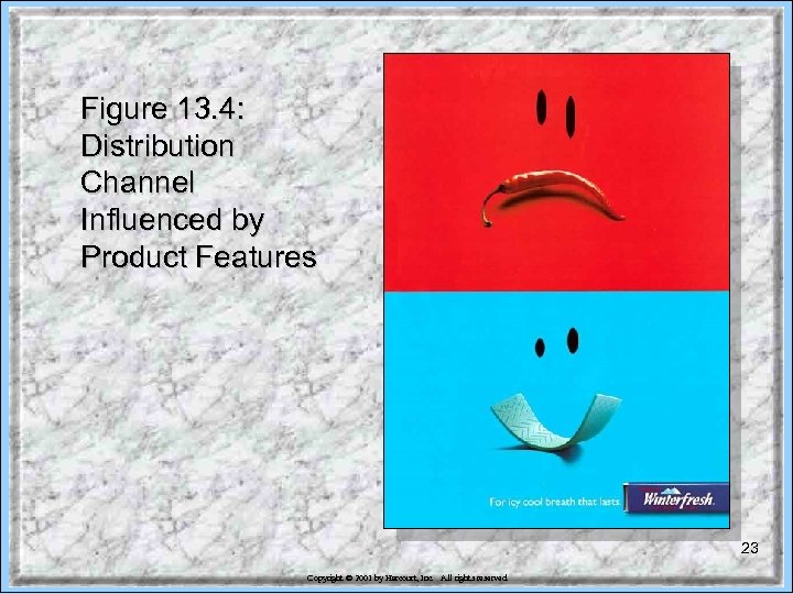 Figure 13. 4: Distribution Channel Influenced by Product Features 23 Copyright © 2001 by