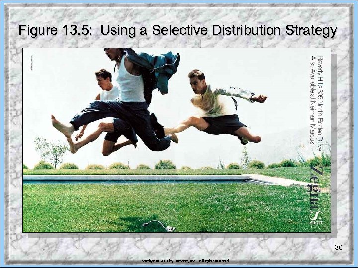 Figure 13. 5: Using a Selective Distribution Strategy 30 Copyright © 2001 by Harcourt,