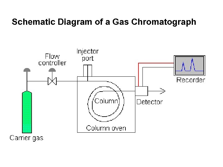 Schematic Diagram of a Gas Chromatograph 