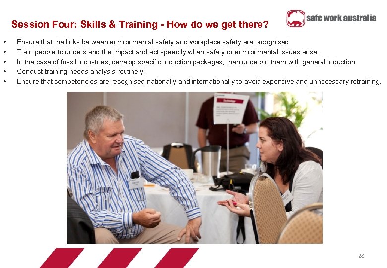 Session Four: Skills & Training - How do we get there? • • •