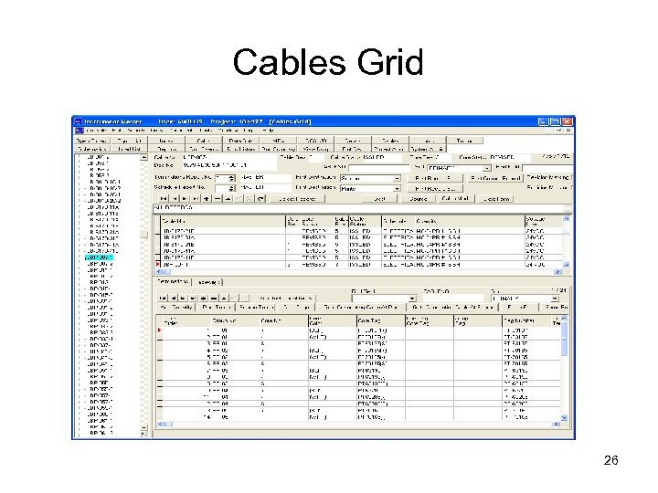 Cables Grid 26 