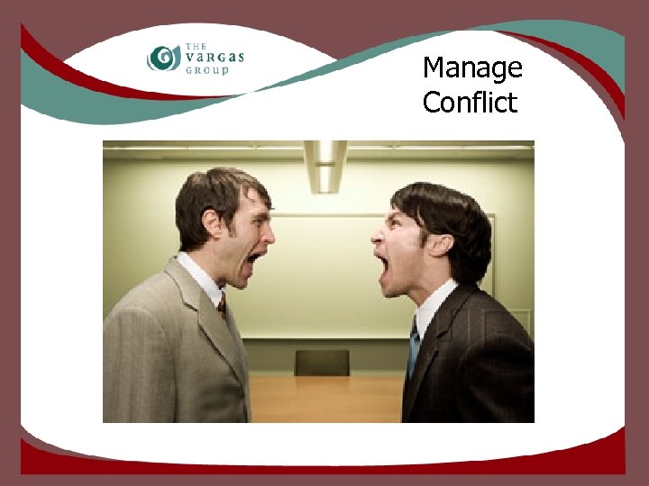 Manage Conflict 