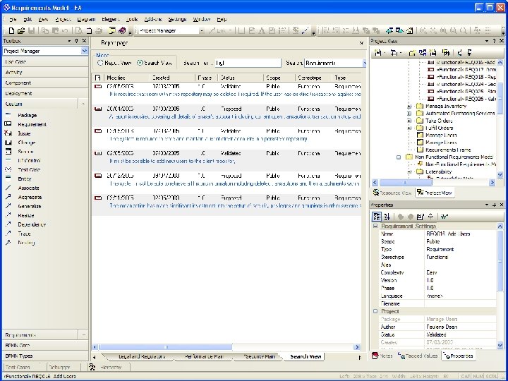 Requirements Model. eap http: //www. sparxsystems. com 