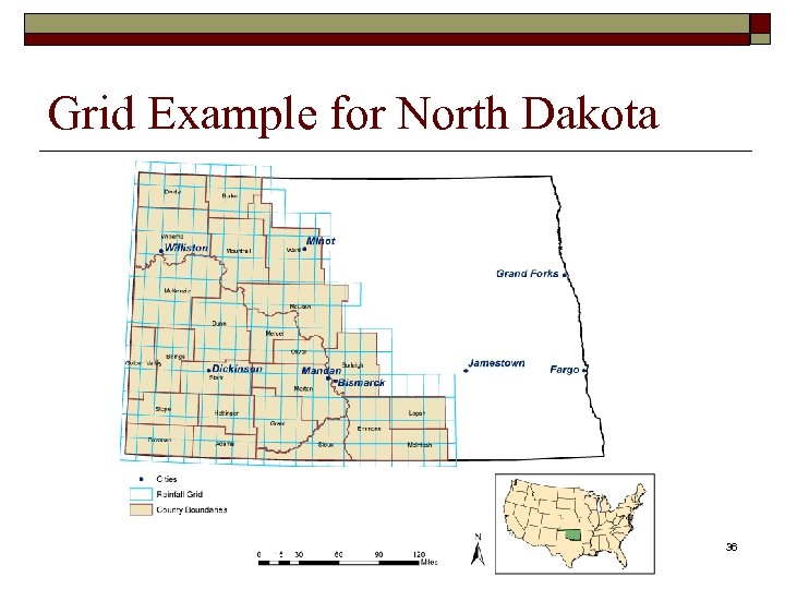 Grid Example for North Dakota 36 