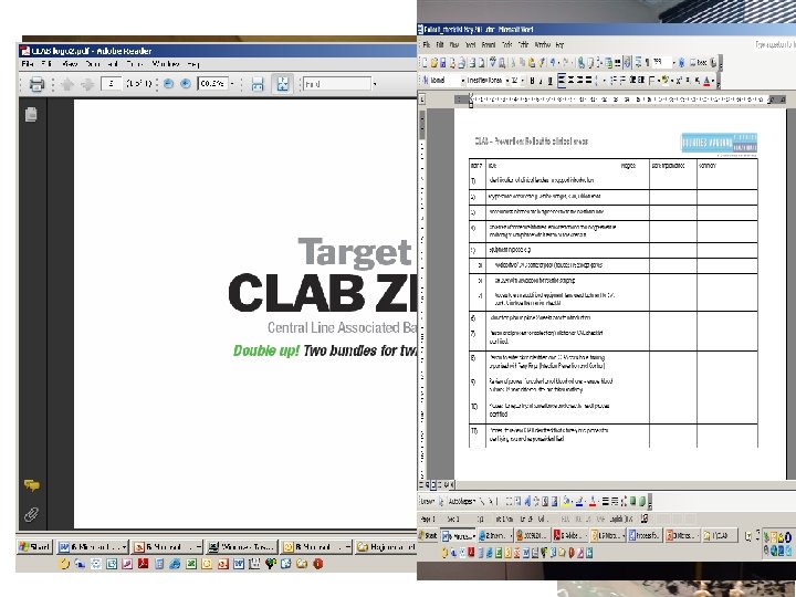 Renal • Some unique challenges • Really good buy-in from staff • Data collected