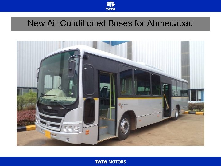 New Air Conditioned Buses for Ahmedabad 