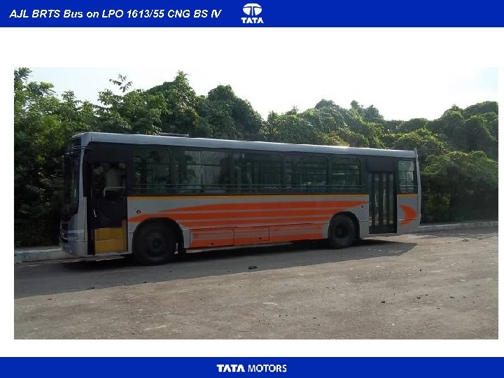 AJL BRTS Bus on LPO 1613/55 CNG BS IV 