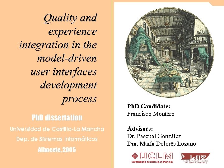 Quality and experience integration in the model-driven user interfaces development process Ph. D dissertation