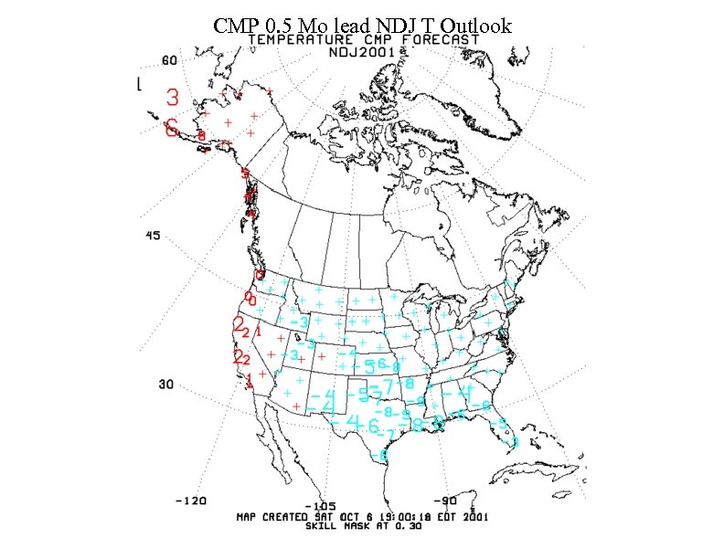 CMP 0. 5 Mo lead NDJ T Outlook 