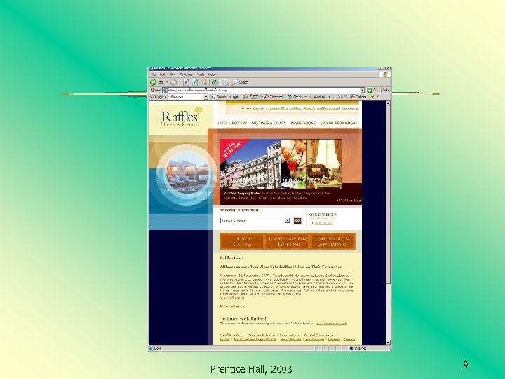 Prentice Hall, 2003 9 