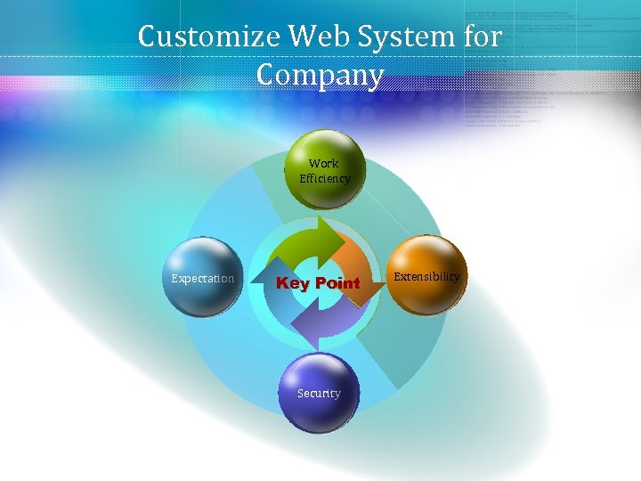 Customize Web System for Company Work Efficiency Expectation Key Point Security Extensibility 