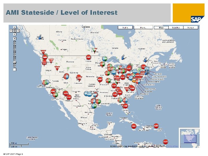 AMI Stateside / Level of Interest 6 © SAP 2007 / Page 6 