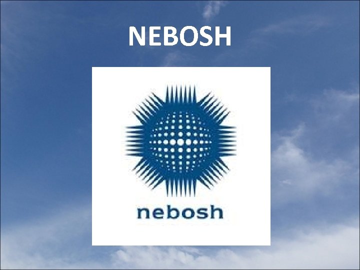 NEBOSH 