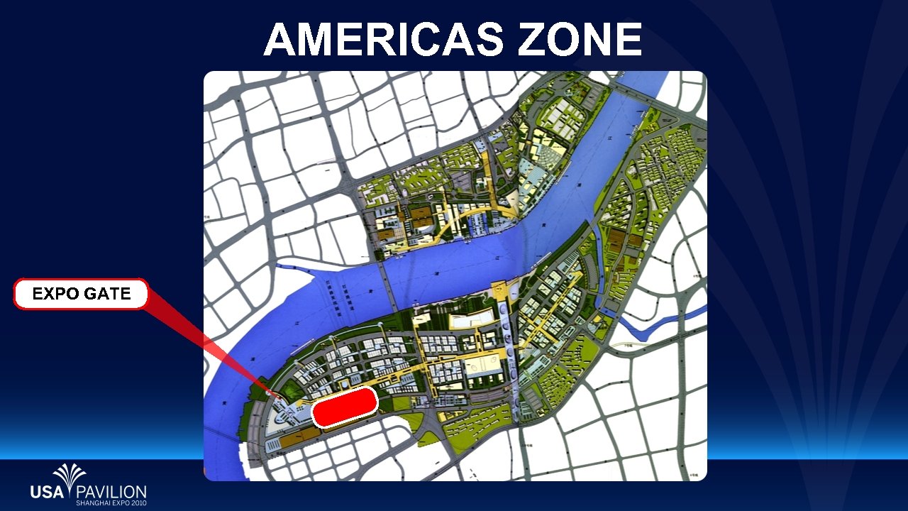 AMERICAS ZONE EXPO GATE 