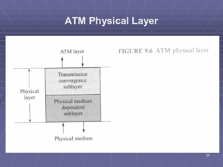 ATM Physical Layer 28 