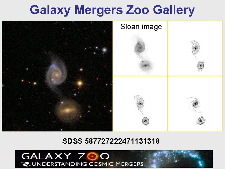 Galaxy Mergers Zoo Gallery Sloan image SDSS 587727222471131318 