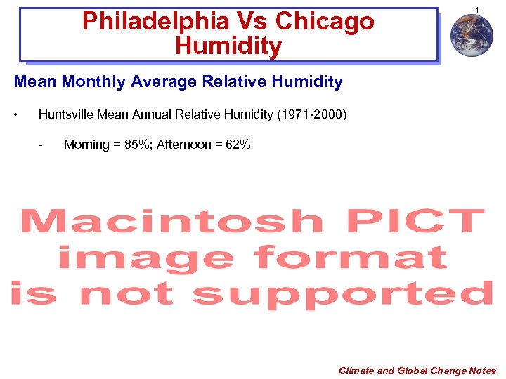 Philadelphia Vs Chicago Humidity 1 - Mean Monthly Average Relative Humidity • Huntsville Mean