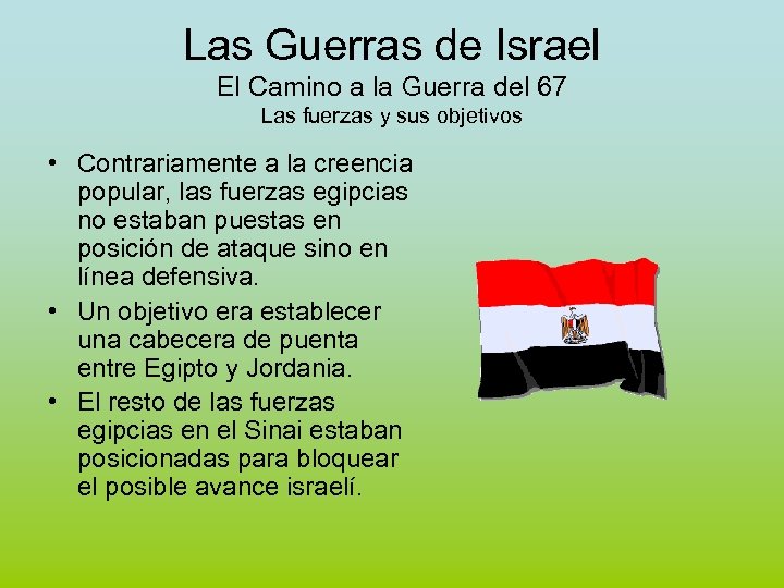 Las Guerras de Israel El Camino a la Guerra del 67 Las fuerzas y