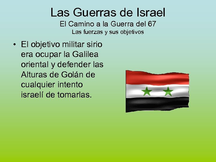 Las Guerras de Israel El Camino a la Guerra del 67 Las fuerzas y