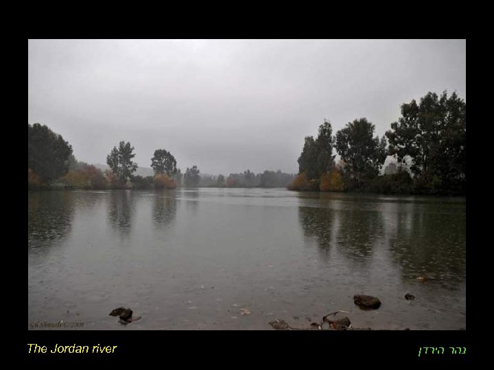 The Jordan river נהר הירדן 