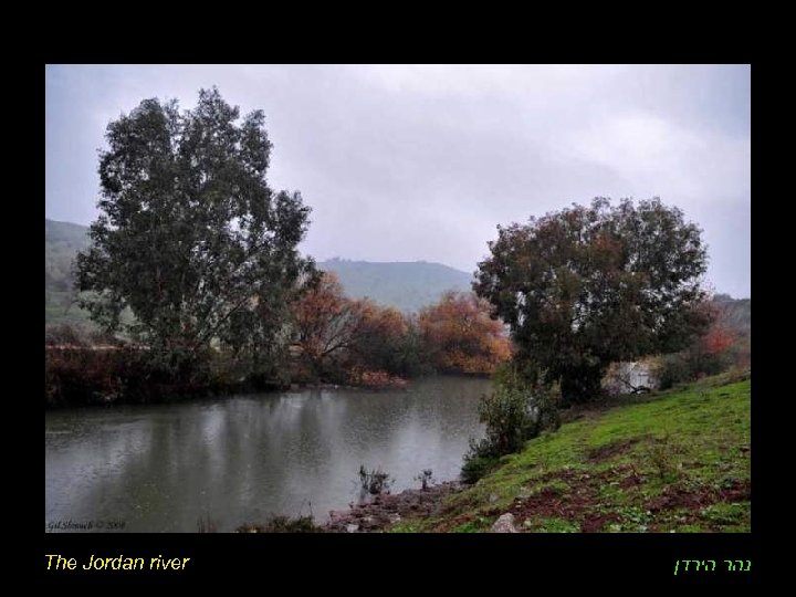 The Jordan river נהר הירדן 